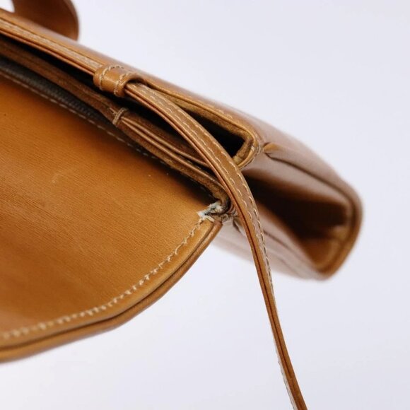 GUCCI Shoulder Bag Leather Brown Gold 004 056 0002 Auth ep10168 - Picture 10 of 15